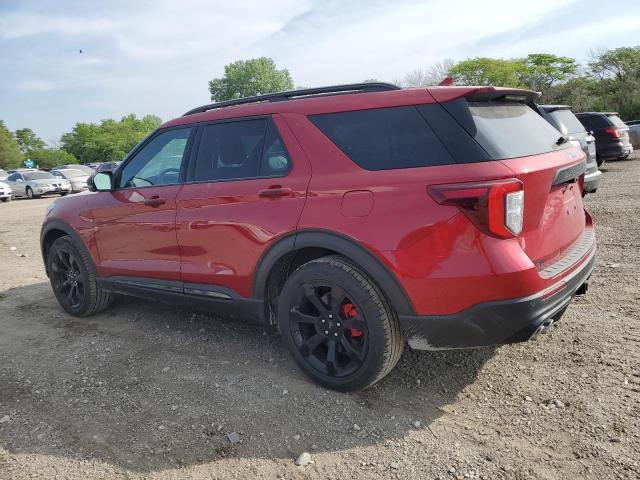 1FM5K8GC2LGC29253 - 2020 FORD EXPLORER ST RED photo 2