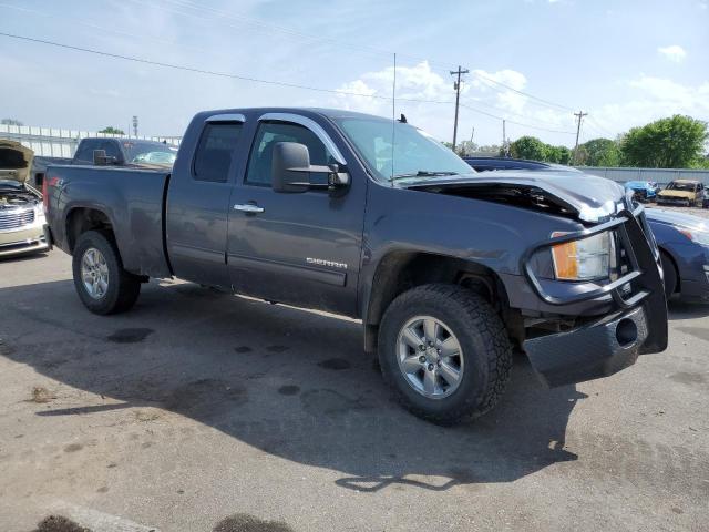 1GTR2VE33BZ198587 - 2011 GMC SIERRA K1500 SLE GRAY photo 4