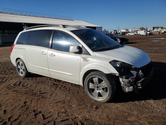 5N1BV28U56N109624 - 2006 NISSAN QUEST S WHITE photo 4