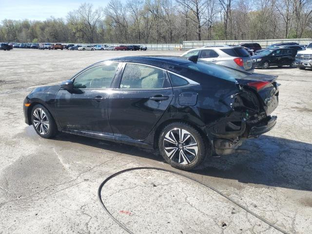 JHMFC1F7XJX032019 - 2018 HONDA CIVIC EXL BLACK photo 2