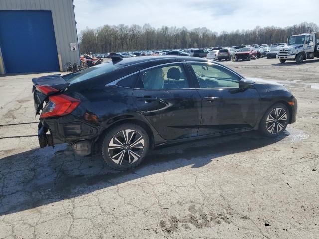 JHMFC1F7XJX032019 - 2018 HONDA CIVIC EXL BLACK photo 3