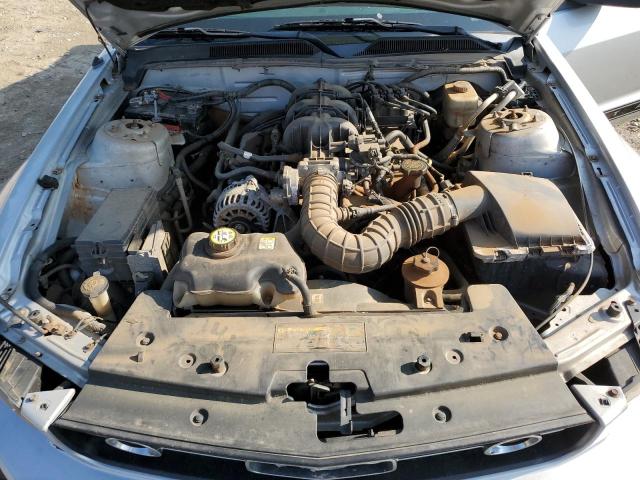 1ZVFT80NX75270763 - 2007 FORD MUSTANG SILVER photo 11