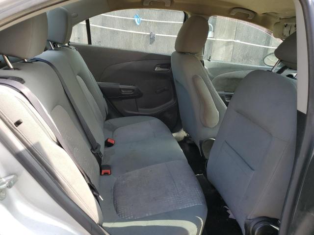 1G1JA5SH8C4211325 - 2012 CHEVROLET SONIC LS SILVER photo 10