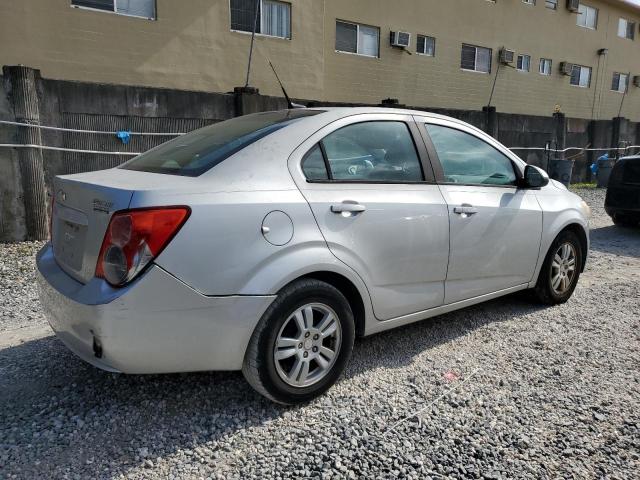 1G1JA5SH8C4211325 - 2012 CHEVROLET SONIC LS SILVER photo 3