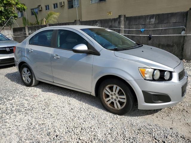 1G1JA5SH8C4211325 - 2012 CHEVROLET SONIC LS SILVER photo 4