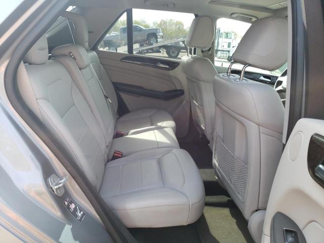4JGDA5HB9CA001594 - 2012 MERCEDES-BENZ ML 350 4MATIC GRAY photo 10