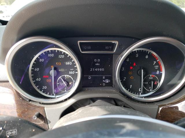 4JGDA5HB9CA001594 - 2012 MERCEDES-BENZ ML 350 4MATIC GRAY photo 9