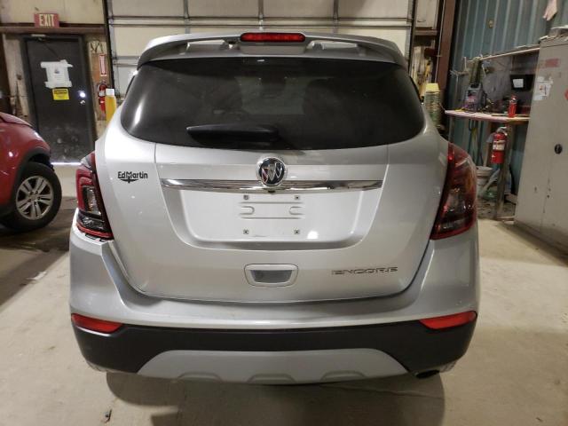 KL4CJ1SB4KB803121 - 2019 BUICK ENCORE SPORT TOURING SILVER photo 6