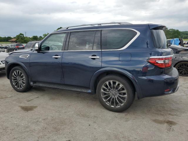 JN8AY2DA5P9400173 - 2023 NISSAN ARMADA PLATINUM BLUE photo 2