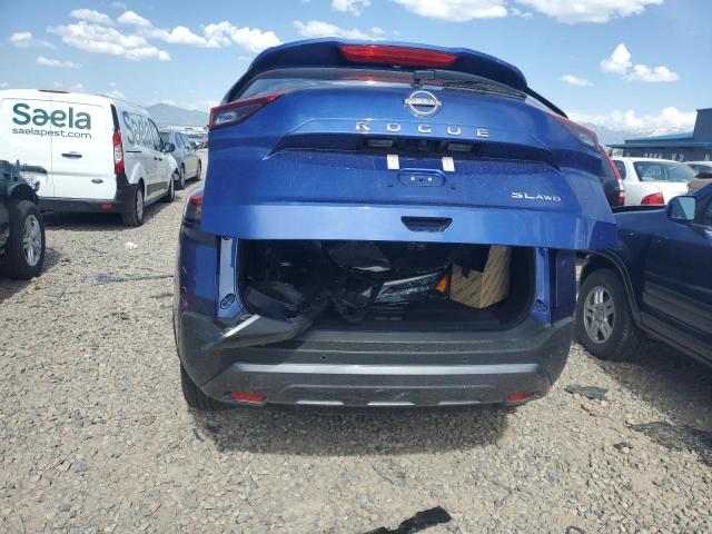 5N1BT3CB1PC806299 - 2023 NISSAN ROGUE SL BLUE photo 6