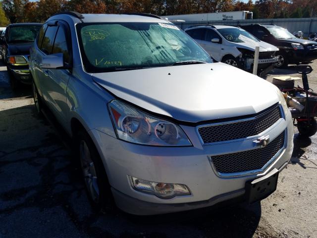 1GNKVLED3BJ398798 - 2011 CHEVROLET TRAVERSE LTZ SILVER photo 1