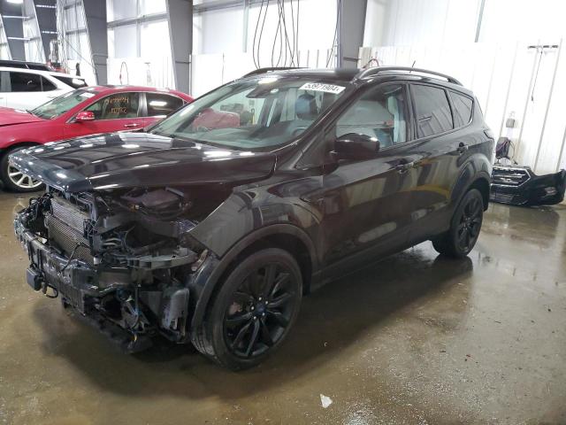 1FMCU9GD4JUA23690 - 2018 FORD ESCAPE SE BLACK photo 1