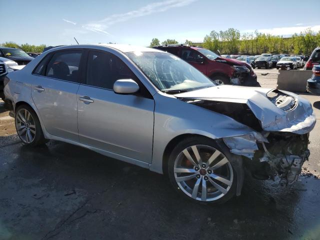 JF1GE74698G509276 - 2008 SUBARU IMPREZA WRX SILVER photo 4