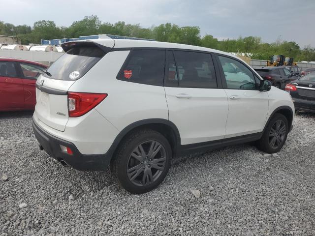 5FNYF8H54LB001366 - 2020 HONDA PASSPORT EXL WHITE photo 3