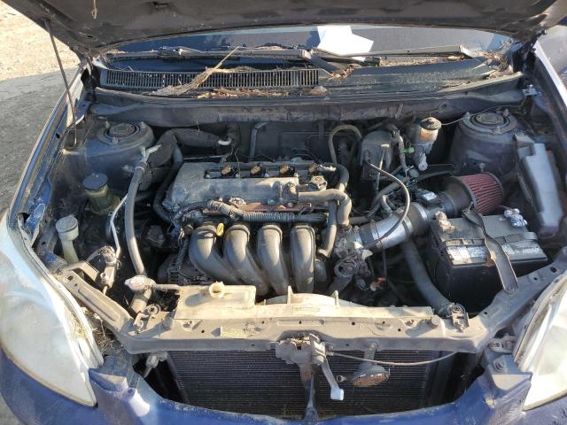 2T1KR32E53C006475 - 2003 TOYOTA COROLLA MA XR BLUE photo 11