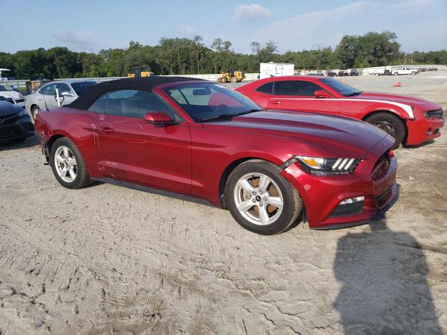 1FATP8EM3F5407119 - 2015 FORD MUSTANG RED photo 4