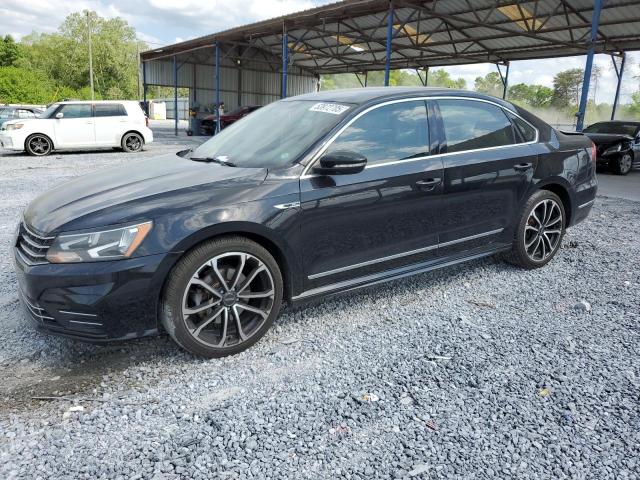 1VWDT7A37HC083640 - 2017 VOLKSWAGEN PASSAT R-LINE შავი ფოტო 1