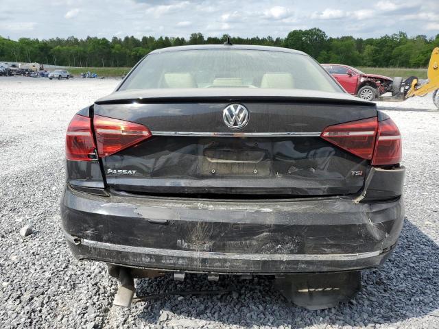 1VWDT7A37HC083640 - 2017 VOLKSWAGEN PASSAT R-LINE შავი ფოტო 6