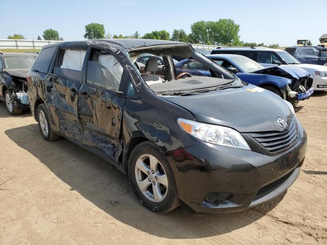 5TDZK3DC4FS644047 - 2015 TOYOTA SIENNA BLACK photo 4