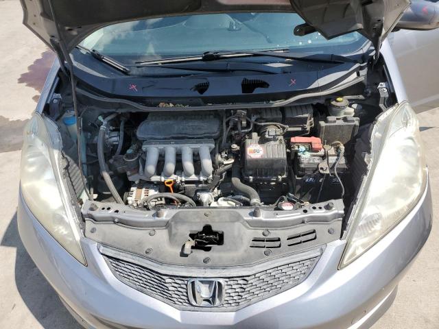 JHMGE87409S047696 - 2009 HONDA FIT SPORT GRAY photo 11