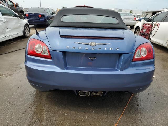 1C3AN65L46X069239 - 2006 CHRYSLER CROSSFIRE LIMITED BLUE photo 6