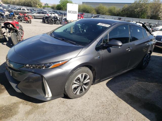 JTDKARFP9K3110240 - 2019 TOYOTA PRIUS PRIM ნაცრისფერი ფოტო 1