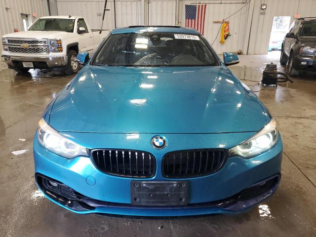 WBA4J3C55JBG91250 - 2018 BMW 430XI GRAN COUPE TEAL photo 5