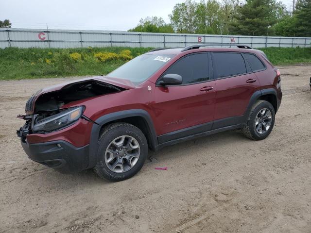 1C4PJMBX5KD183369 - 2019 JEEP CHEROKEE TRAILHAWK RED photo 1
