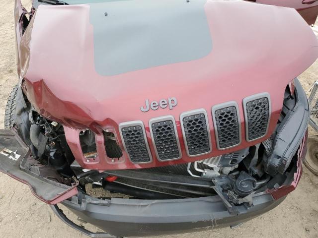 1C4PJMBX5KD183369 - 2019 JEEP CHEROKEE TRAILHAWK RED photo 12