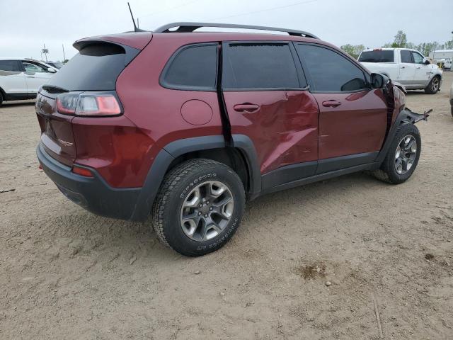 1C4PJMBX5KD183369 - 2019 JEEP CHEROKEE TRAILHAWK RED photo 3