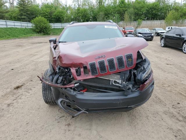 1C4PJMBX5KD183369 - 2019 JEEP CHEROKEE TRAILHAWK RED photo 5
