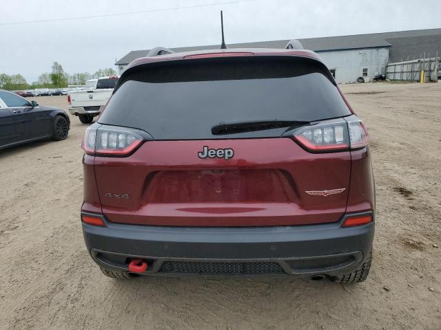 1C4PJMBX5KD183369 - 2019 JEEP CHEROKEE TRAILHAWK RED photo 6