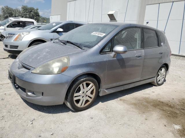 JHMGD38667S005133 - 2007 HONDA FIT S SILVER photo 1