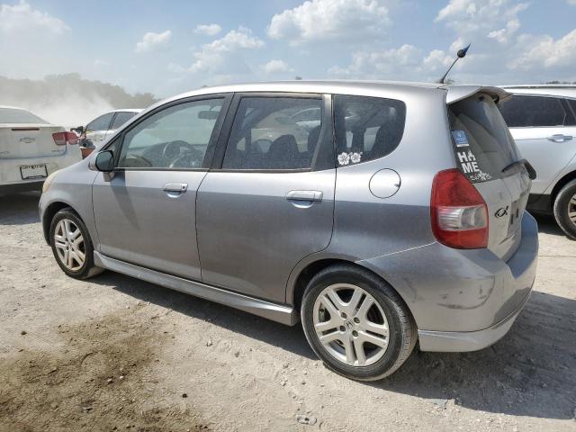 JHMGD38667S005133 - 2007 HONDA FIT S SILVER photo 2