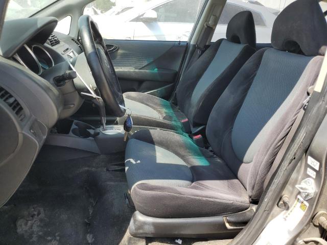 JHMGD38667S005133 - 2007 HONDA FIT S SILVER photo 7