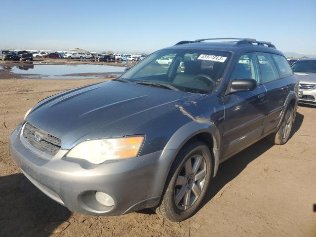 4S4BP61C867357924 - 2006 SUBARU LEGACY OUTBACK 2.5I BLUE photo 1