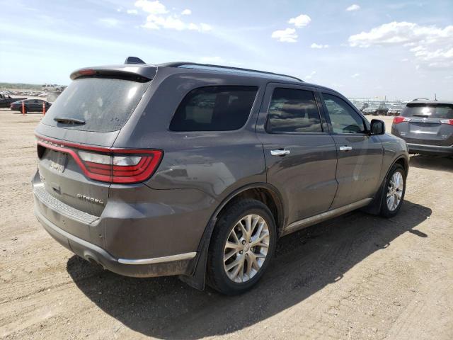 1C4SDJETXEC404189 - 2014 DODGE DURANGO CITADEL GRAY photo 3