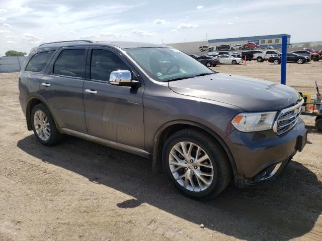 1C4SDJETXEC404189 - 2014 DODGE DURANGO CITADEL GRAY photo 4