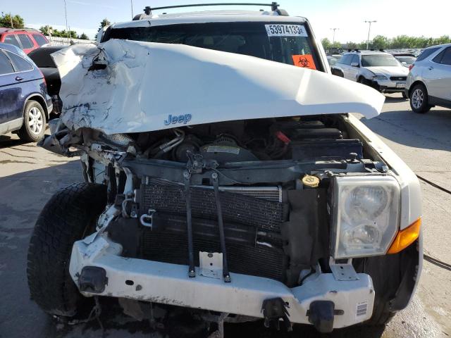 1J4RG4GK5AC118069 - 2010 JEEP COMMANDER SPORT თეთრი ფოტო 5