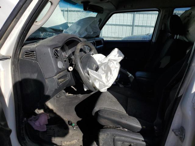 1J4RG4GK5AC118069 - 2010 JEEP COMMANDER SPORT თეთრი ფოტო 7