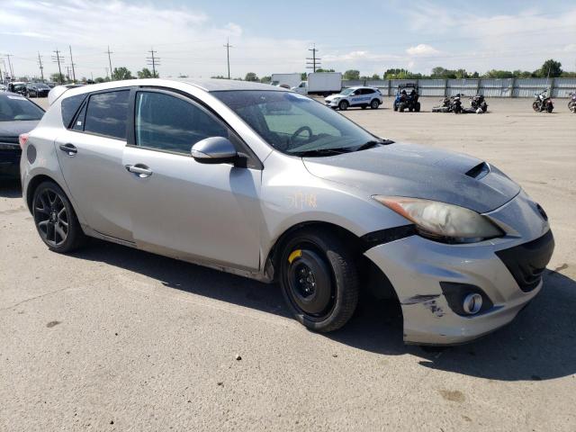 JM1BL1L43C1528411 - 2012 MAZDA SPEED 3 SILVER photo 4
