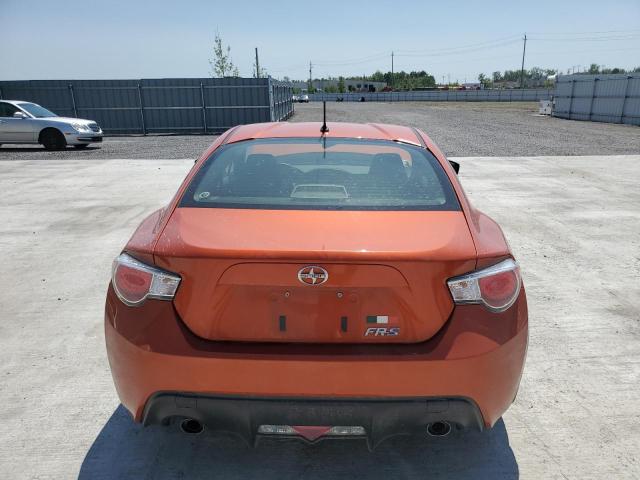 JF1ZNAA10D2723367 - 2013 TOYOTA SCION FR-S ნარინჯისფერი ფოტო 6