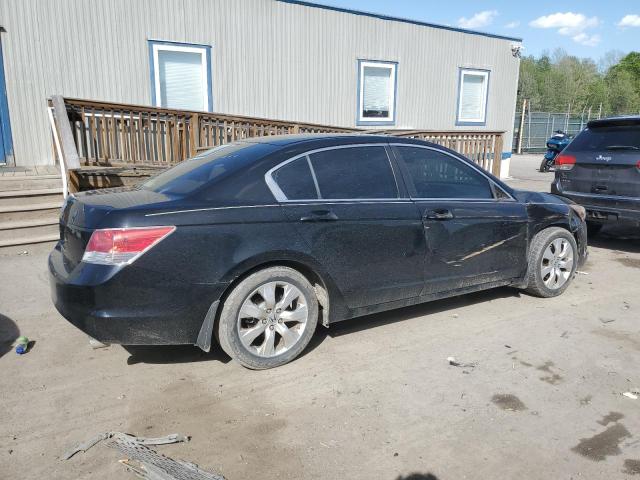 1HGCP2E76AA098832 - 2010 HONDA ACCORD EX BLACK photo 3