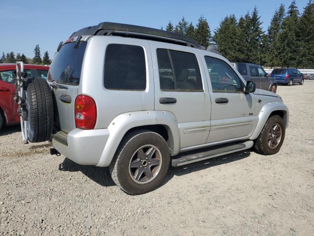 1J4GK38K83W568301 - 2003 JEEP LIBERTY RENEGADE SILVER photo 3