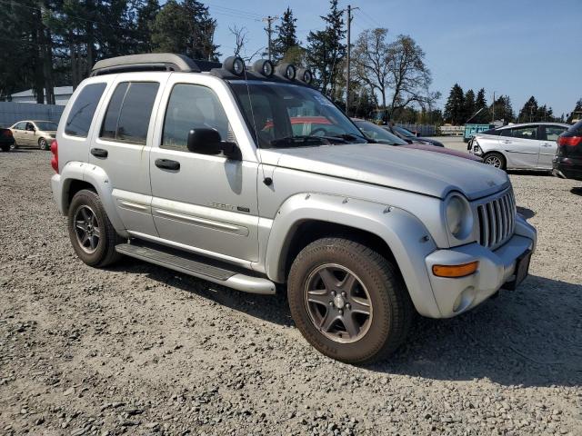1J4GK38K83W568301 - 2003 JEEP LIBERTY RENEGADE SILVER photo 4
