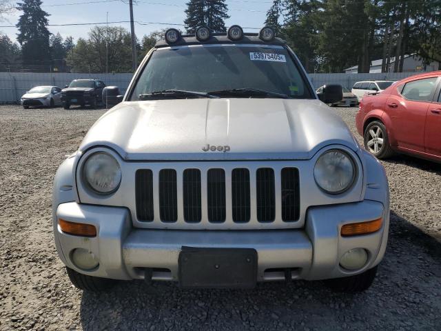 1J4GK38K83W568301 - 2003 JEEP LIBERTY RENEGADE SILVER photo 5