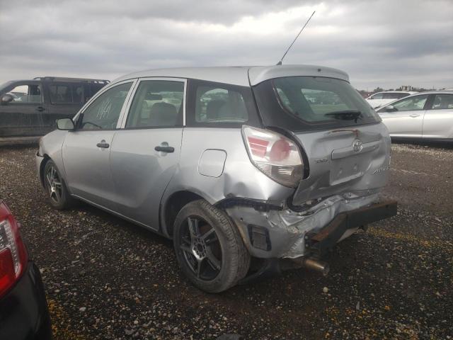 2T1KR32E37C626215 - 2007 TOYOTA COROLLA MA XR SILVER photo 3