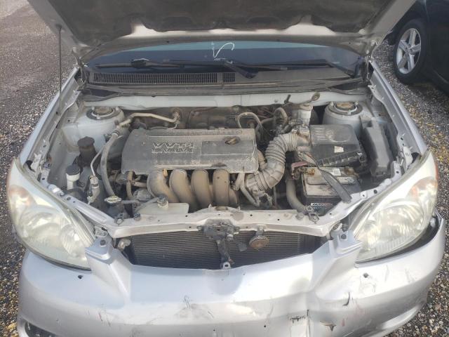 2T1KR32E37C626215 - 2007 TOYOTA COROLLA MA XR SILVER photo 7