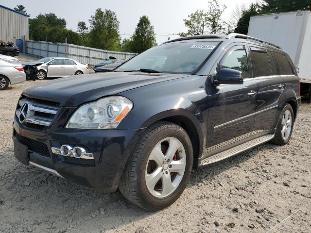 4JGBF7BE1BA638923 - 2011 MERCEDES-BENZ GL 450 4MATIC BLUE photo 1