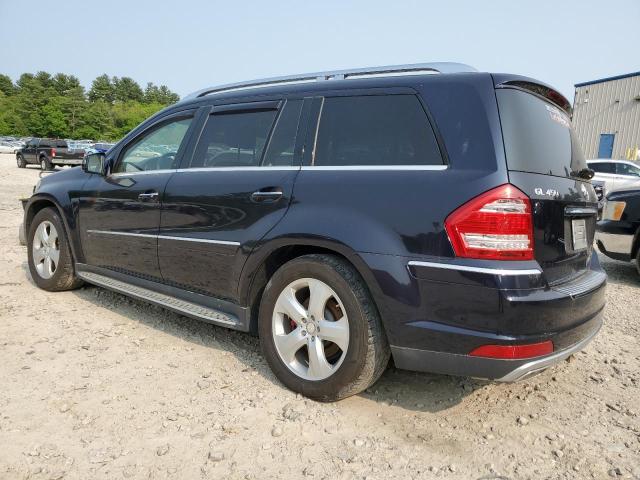 4JGBF7BE1BA638923 - 2011 MERCEDES-BENZ GL 450 4MATIC BLUE photo 2